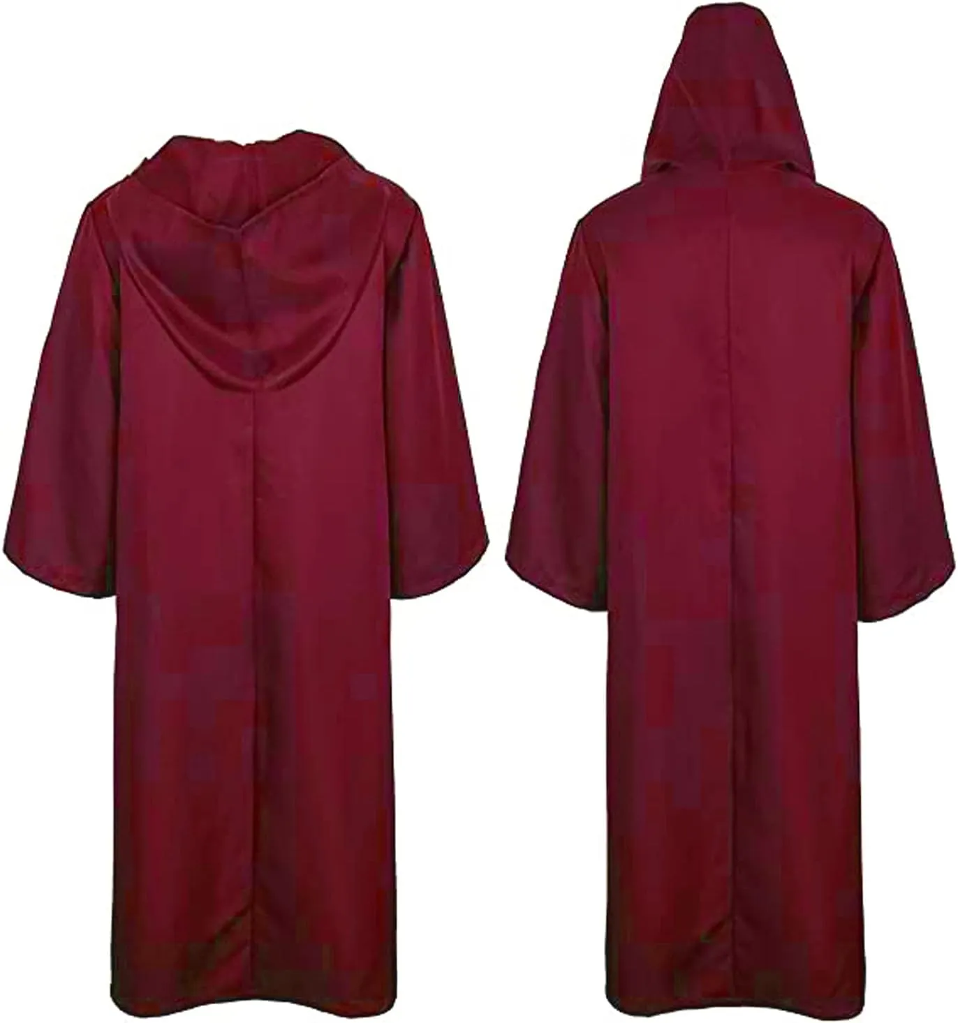 Adult Jedi Robe Hooded Cloak for Halloween & Christmas Party Cosplay Costume Vampire Tunic Uniform
