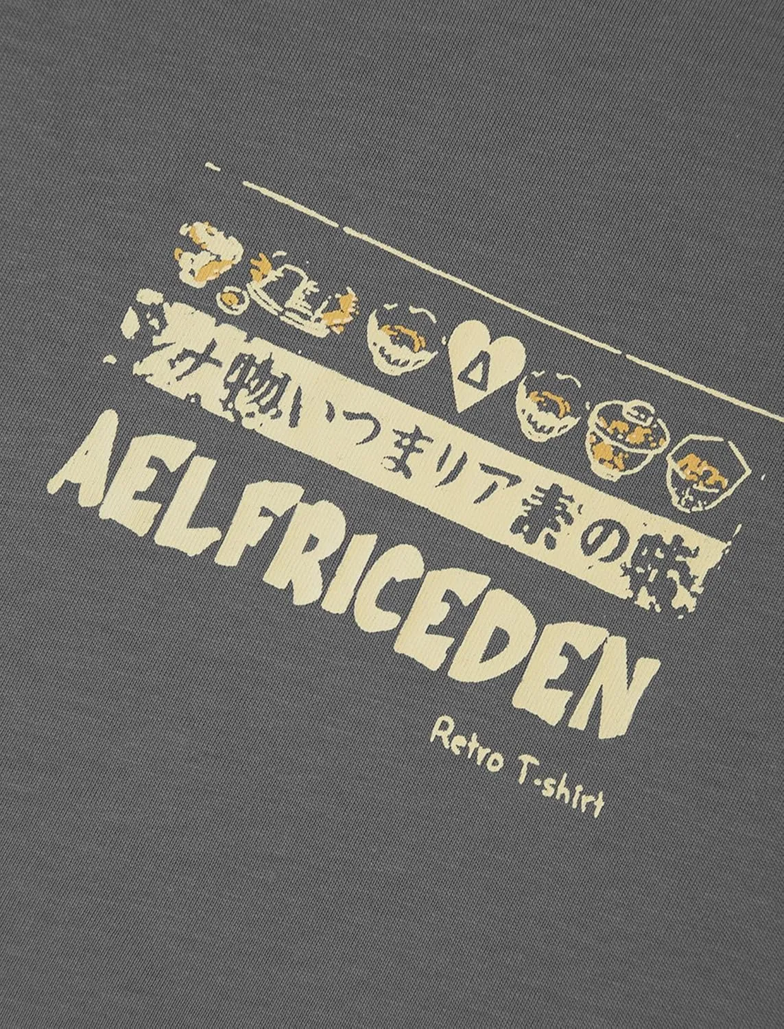 Aelfric Eden Mens 90s Vintage Oversized Shirts Unisex Harajuku T Shirt Print Graphic Tees Casual Summer Streetwear Top