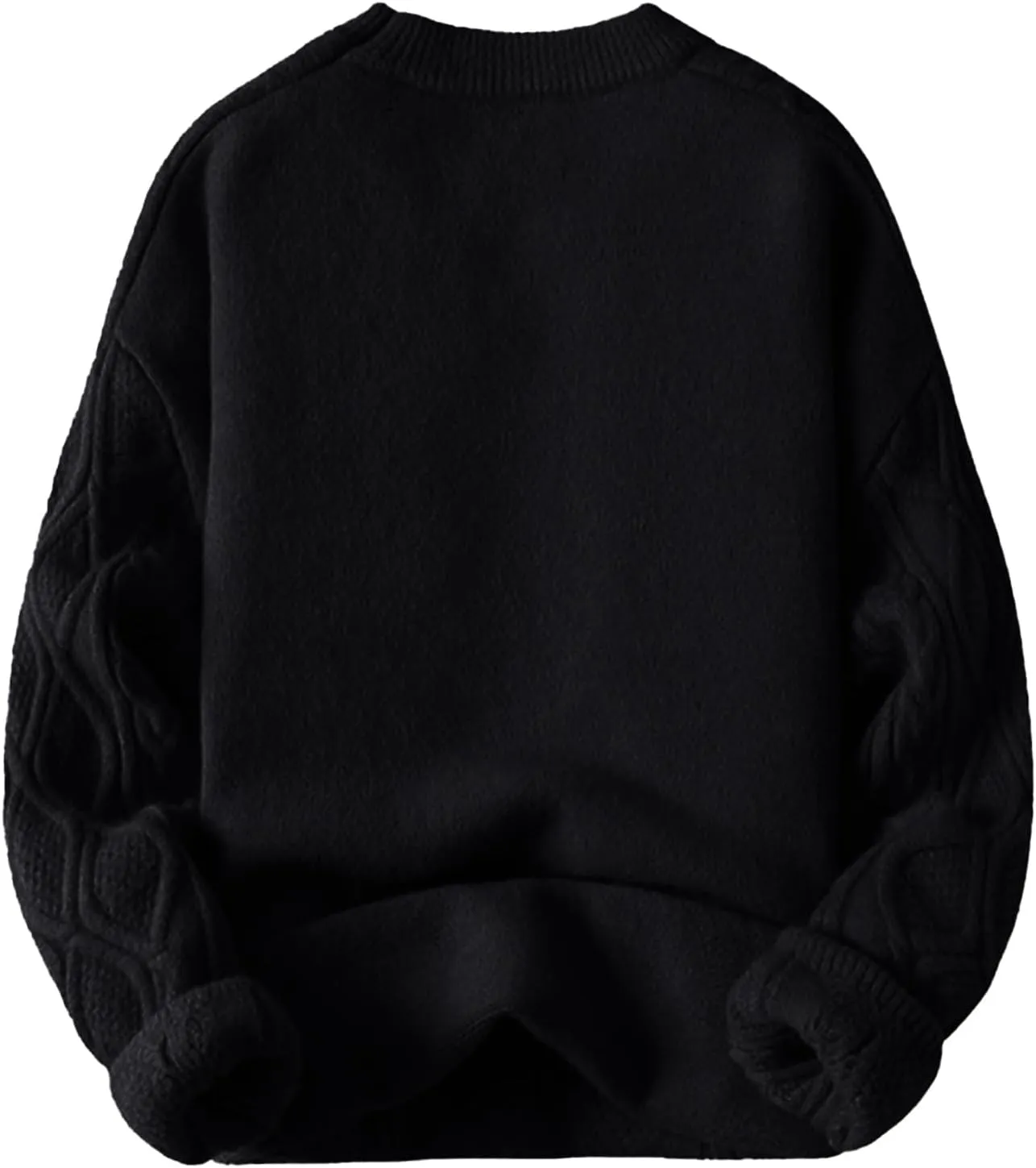 Aelfric Eden Women Sweater Oversized Knitted Sweater Woven Crewneck Pullover