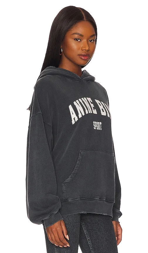 ANINE BING Sport Harvey Sweatshirt in Black