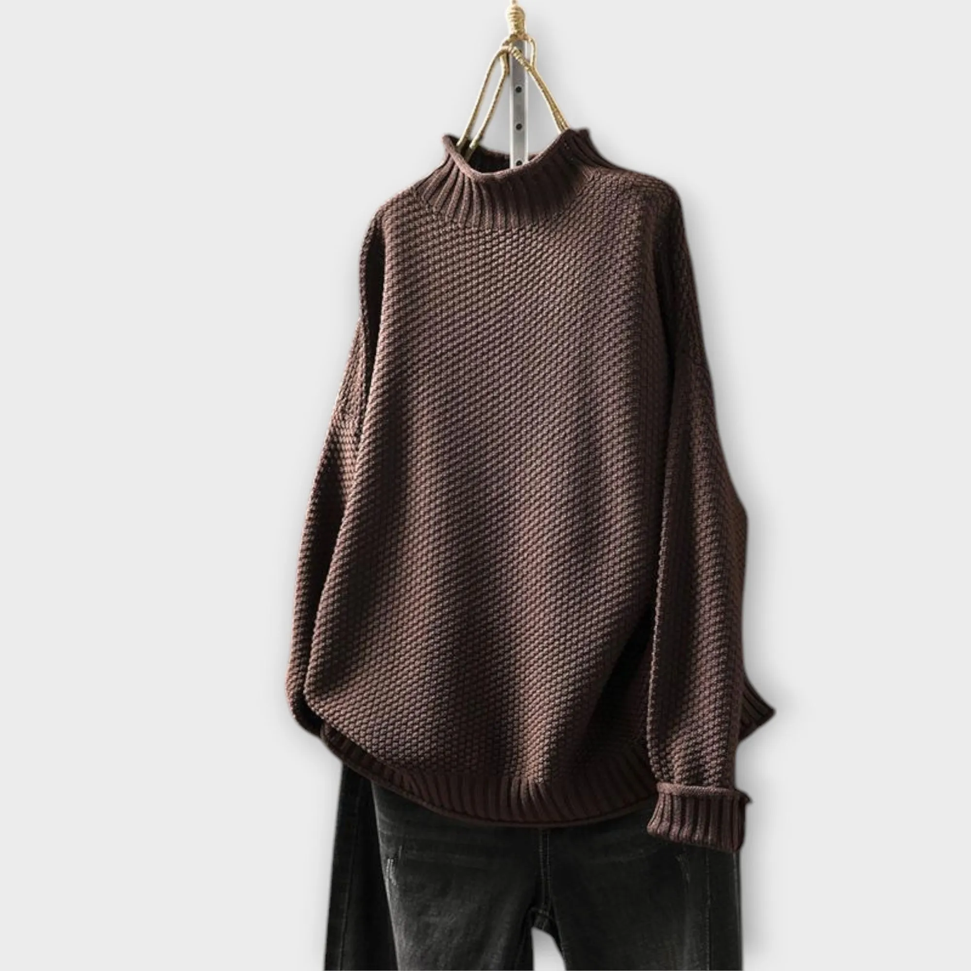 Aurora Ribbed Knit Sweater