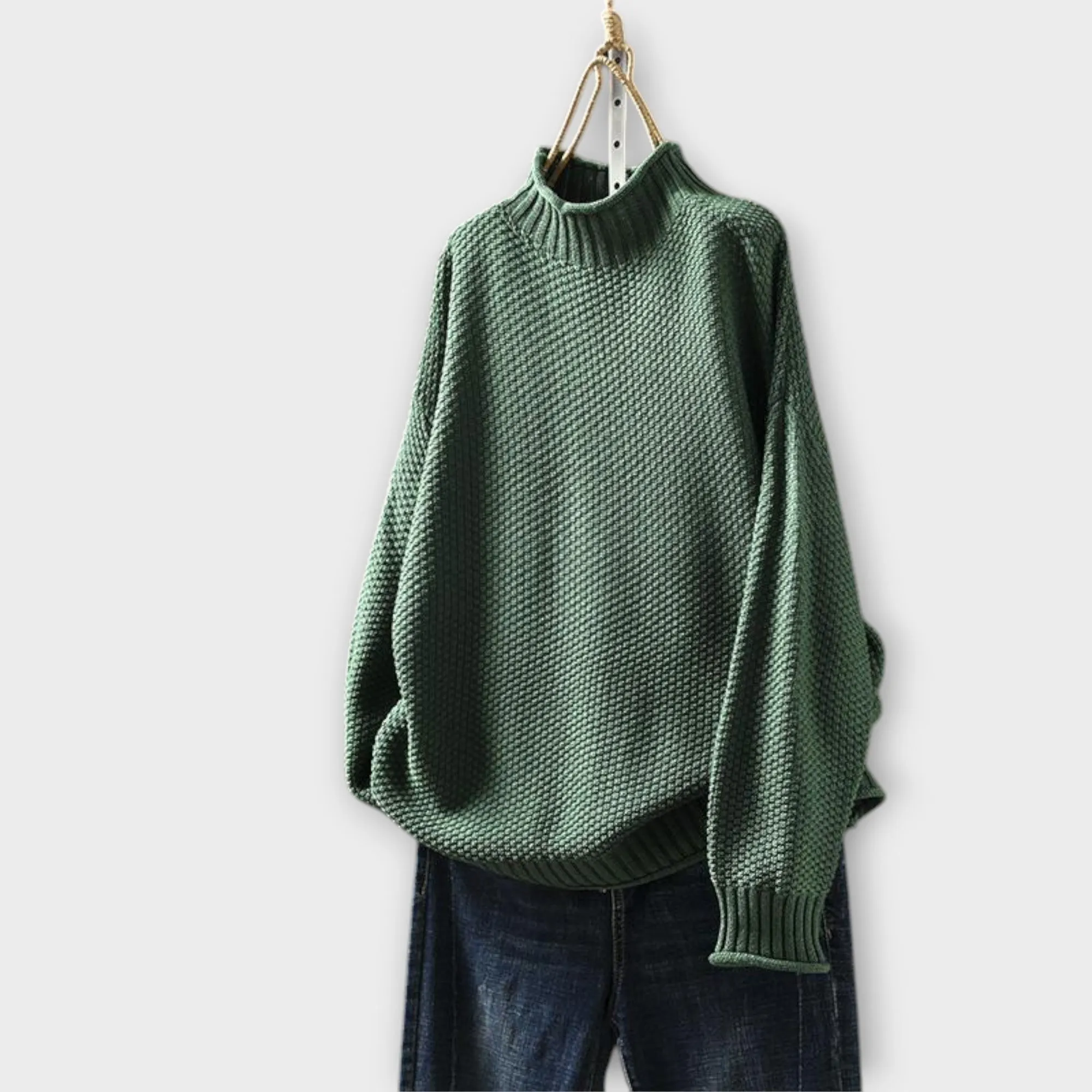 Aurora Ribbed Knit Sweater