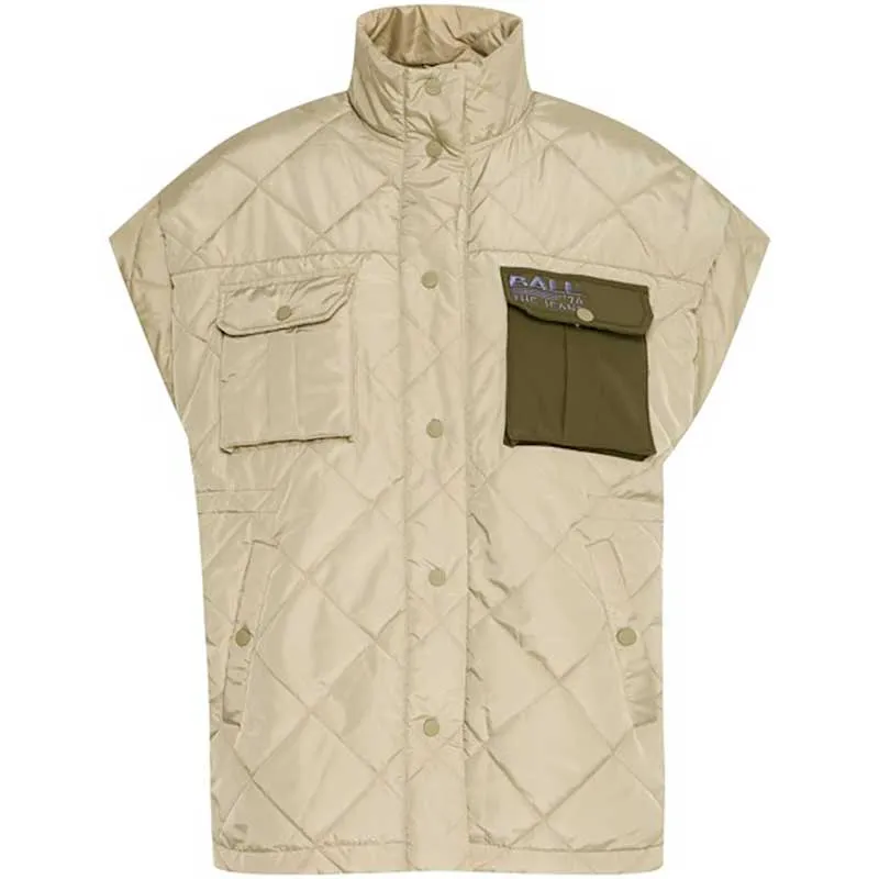 Ball BAEstel Quilted Waistcoat Silver Sage