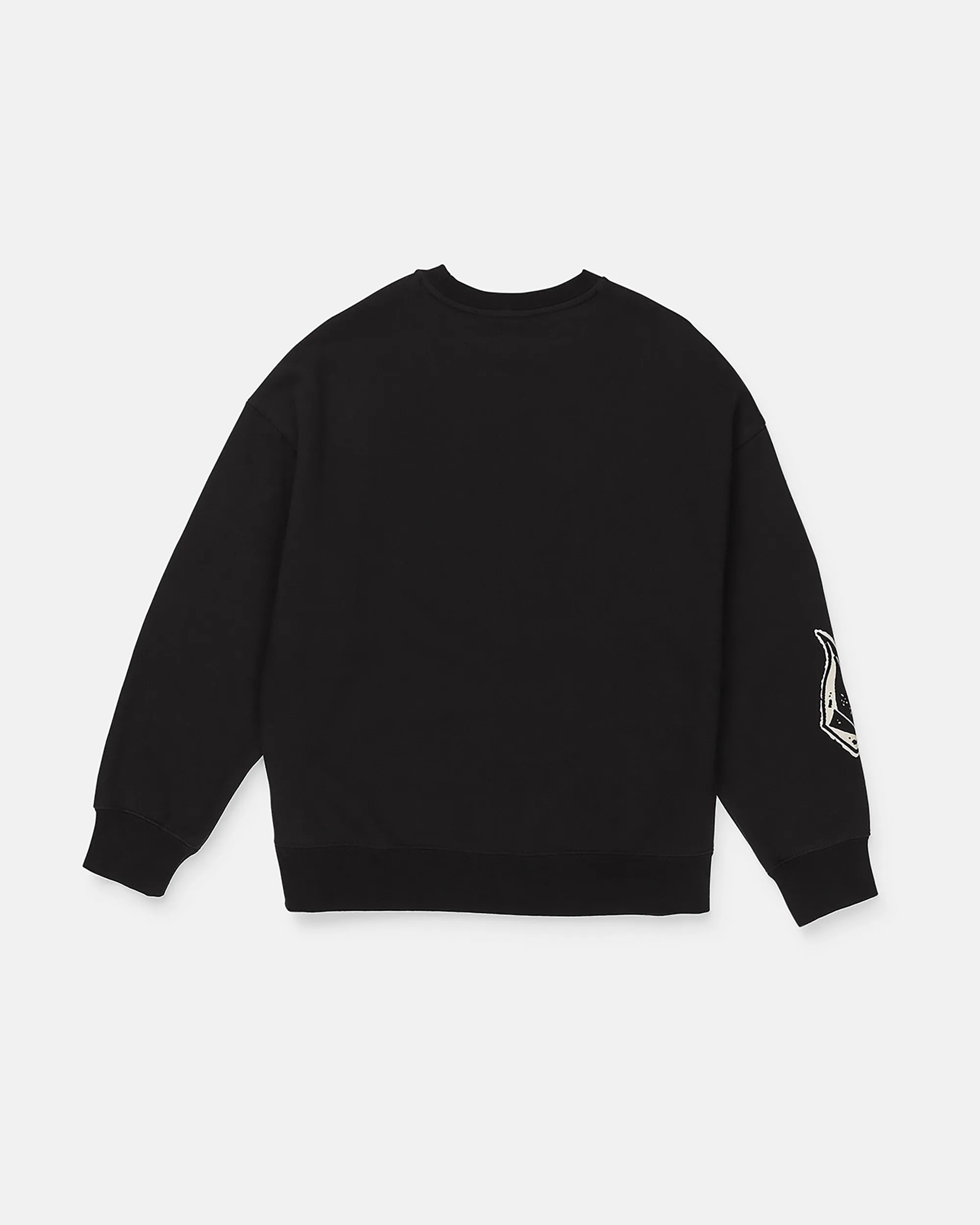 Big Boys Contort Crew Sweatshirt - Black