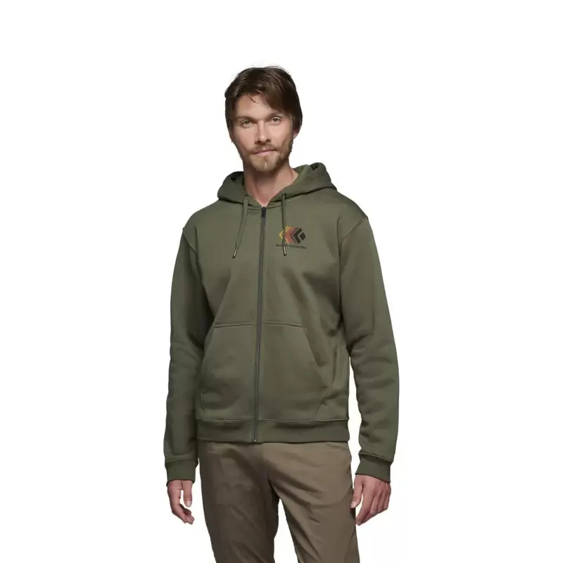 Black Diamond Faded Full Zip Hoody - Men's