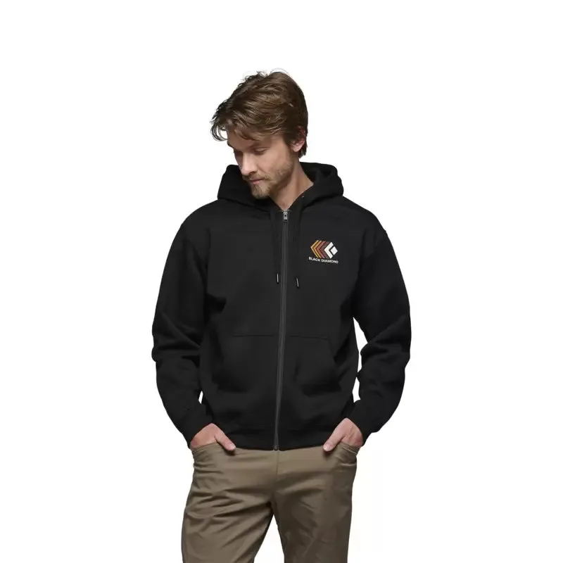 Black Diamond Faded Full Zip Hoody - Men's