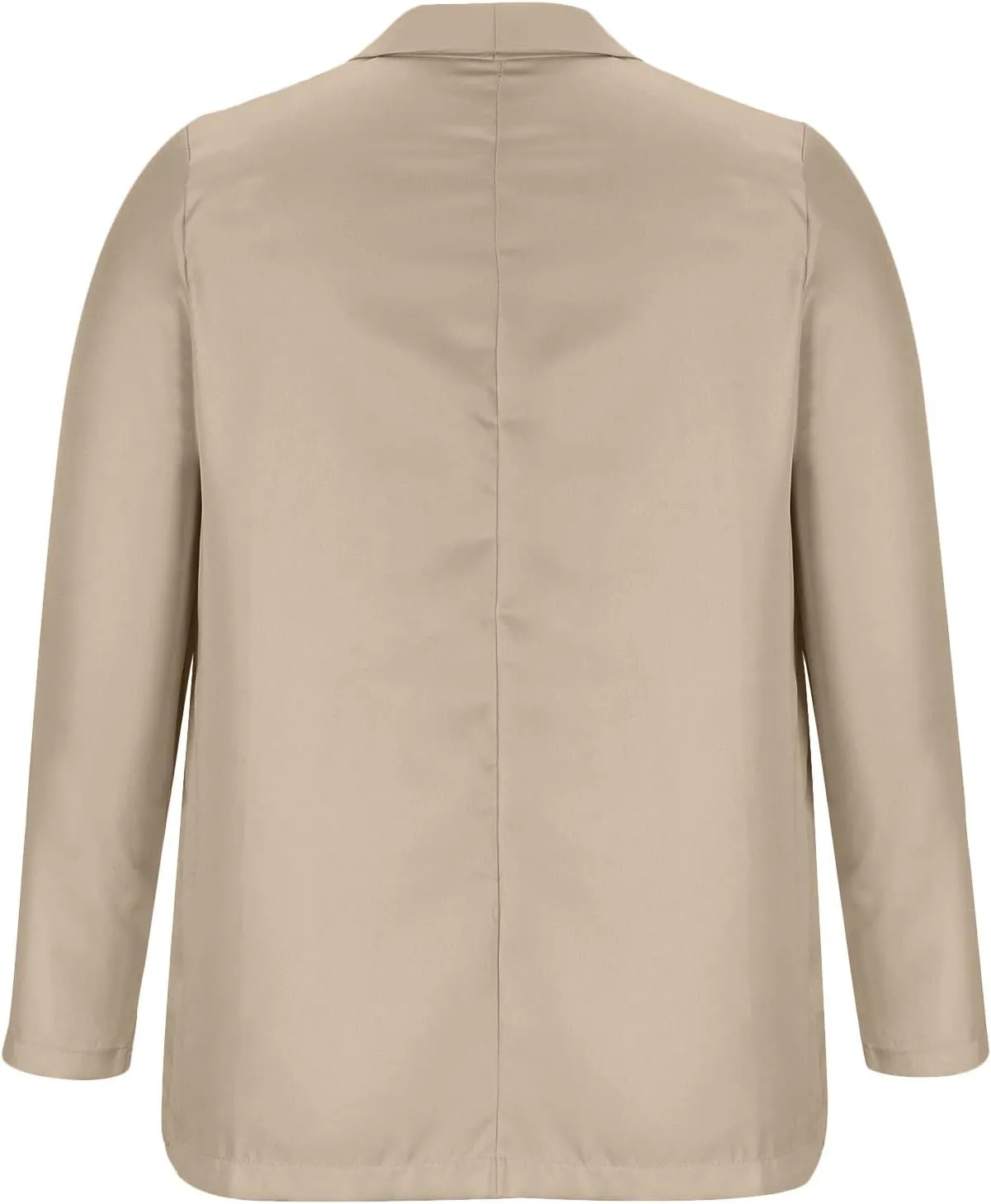 Blazer Jacket for Women Long Sleeve Stretchy Work Office Blazers Open Front Lapel Button Suit Jackets with Pockets