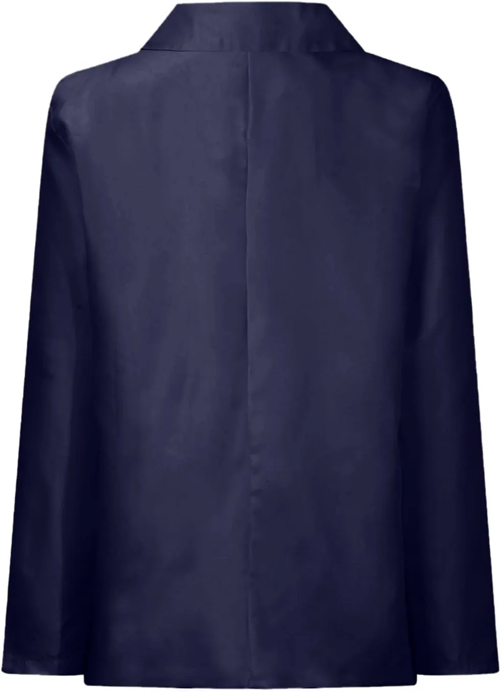 Blazer Jacket for Women Long Sleeve Stretchy Work Office Blazers Open Front Lapel Button Suit Jackets with Pockets