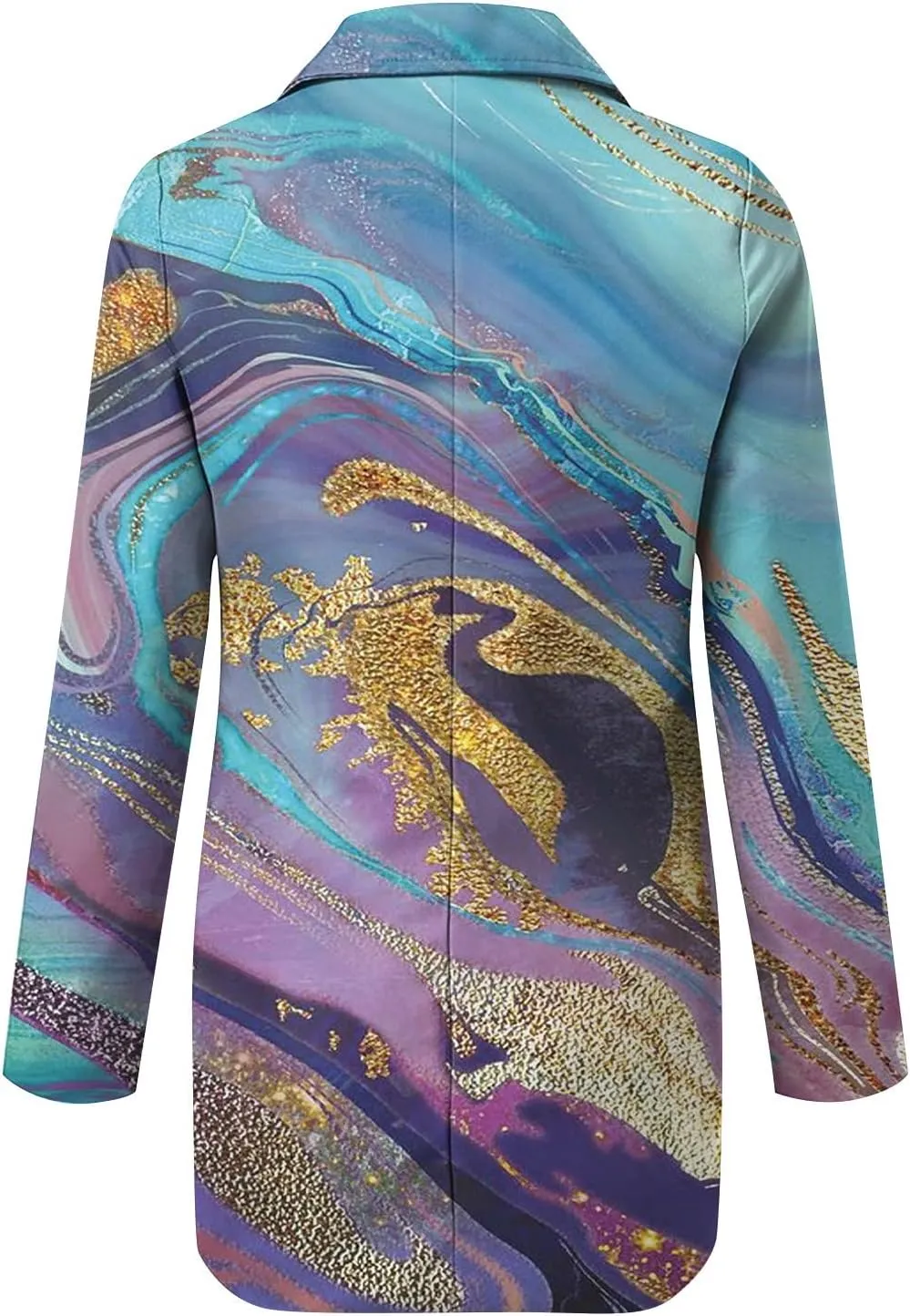 Blazer Jackets for Women,Casual Long Sleeve Lightweight Work Office Jacket Open Front Cardigan Outwear with Pockets