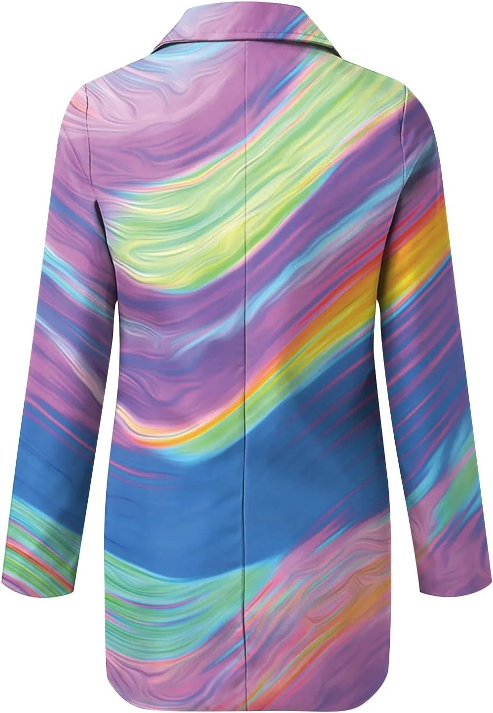 Blazer Jackets for Women,Casual Long Sleeve Lightweight Work Office Jacket Open Front Cardigan Outwear with Pockets