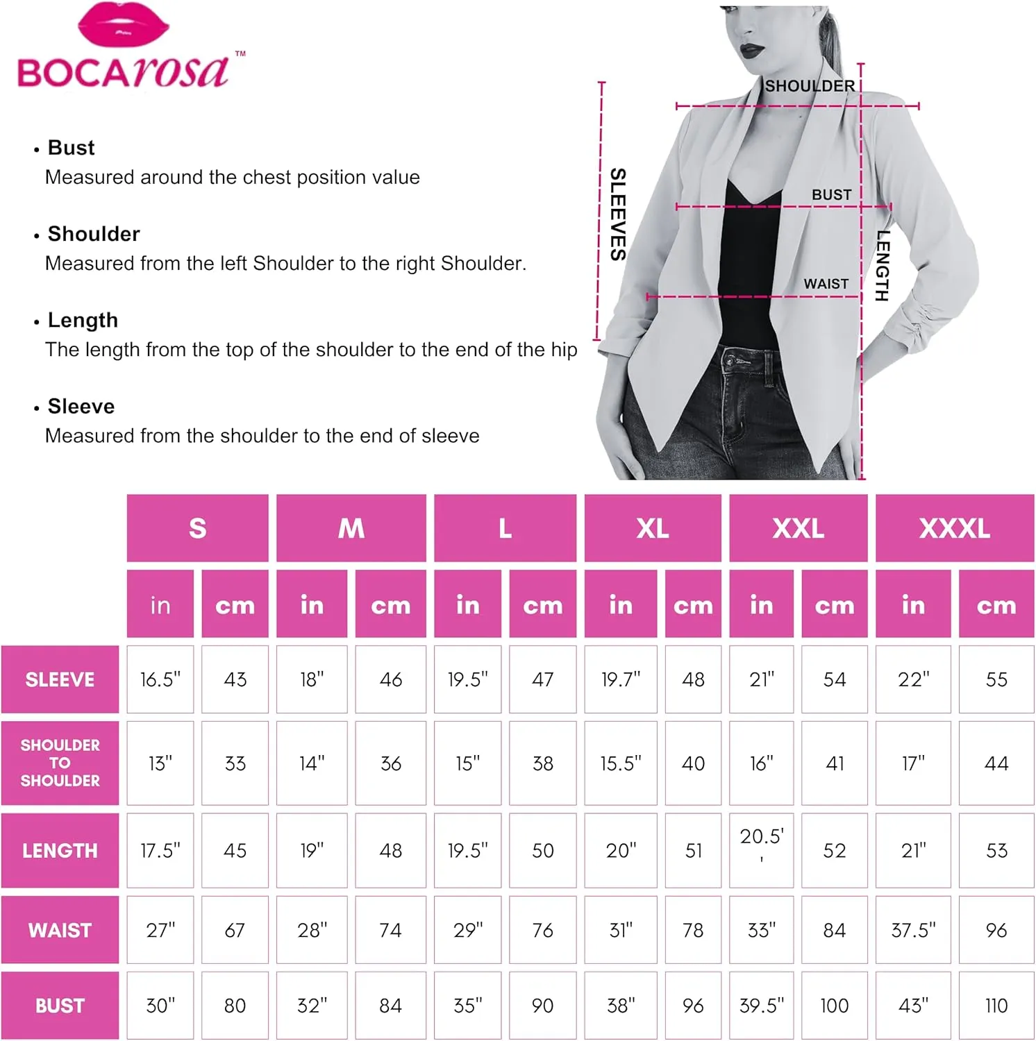 Blazer Long Sleeve Women Casual Business Open Front Long Sleeve Work Office Blazer Jacket Fashion Ladies Trendy