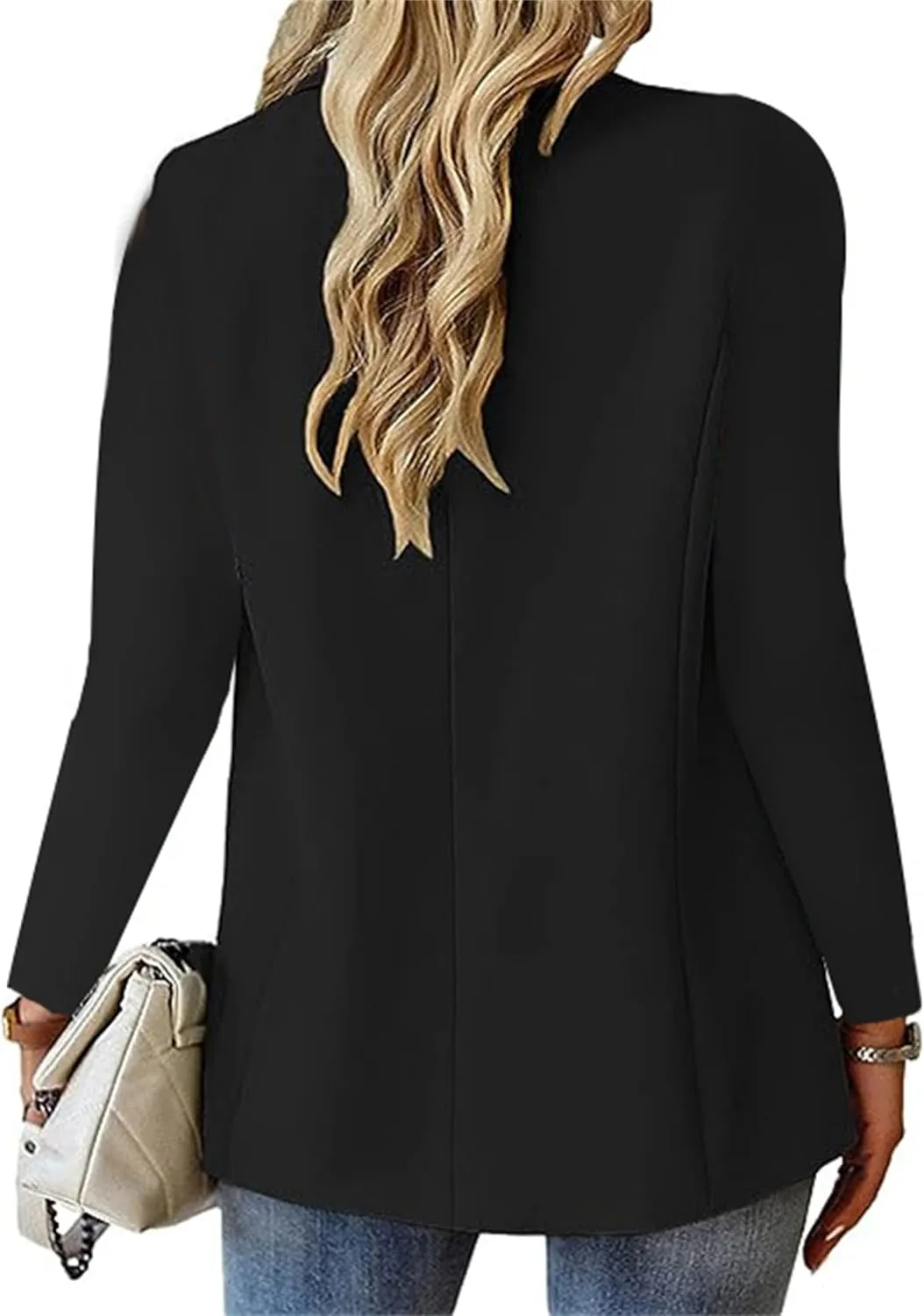 Blazers for Women Business Lapel Collar Long Sleeve Jacket Suit Blazer Work Office Suit Jackets Fashion Elegant Coat