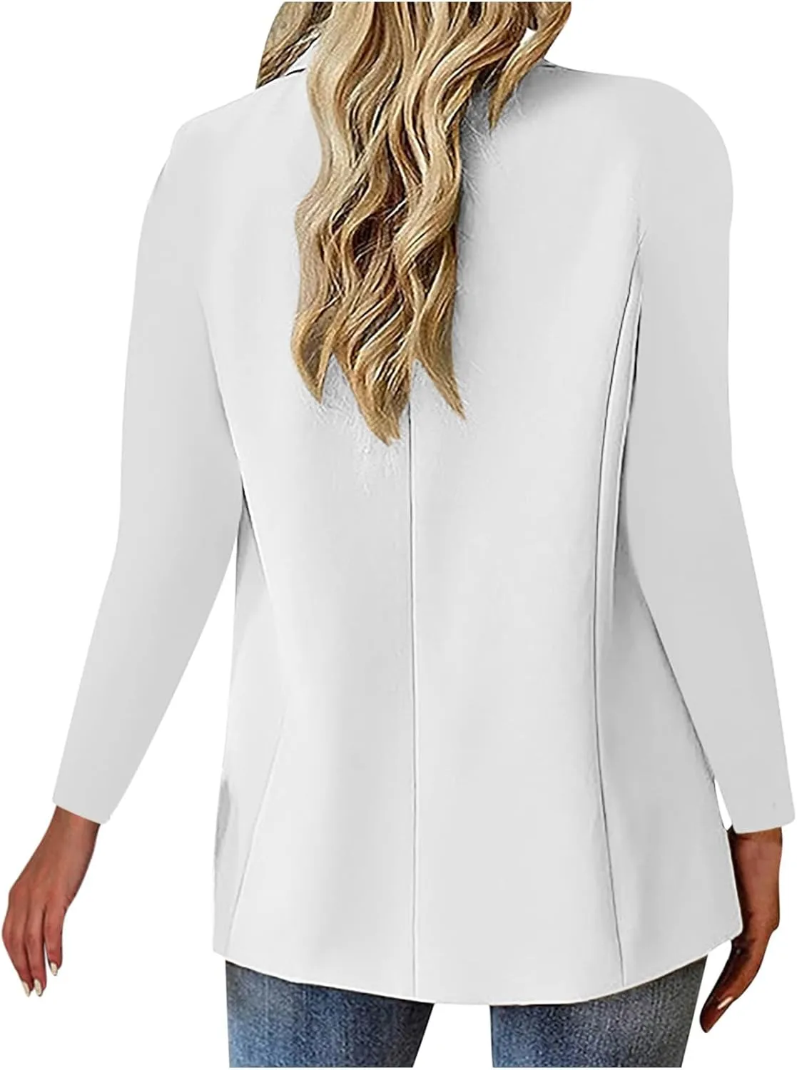 Blazers for Women Business Suit Jacket Work Office Blazer Long Sleeve Casual Blazer Open Front Cardigan Coat Outerwear