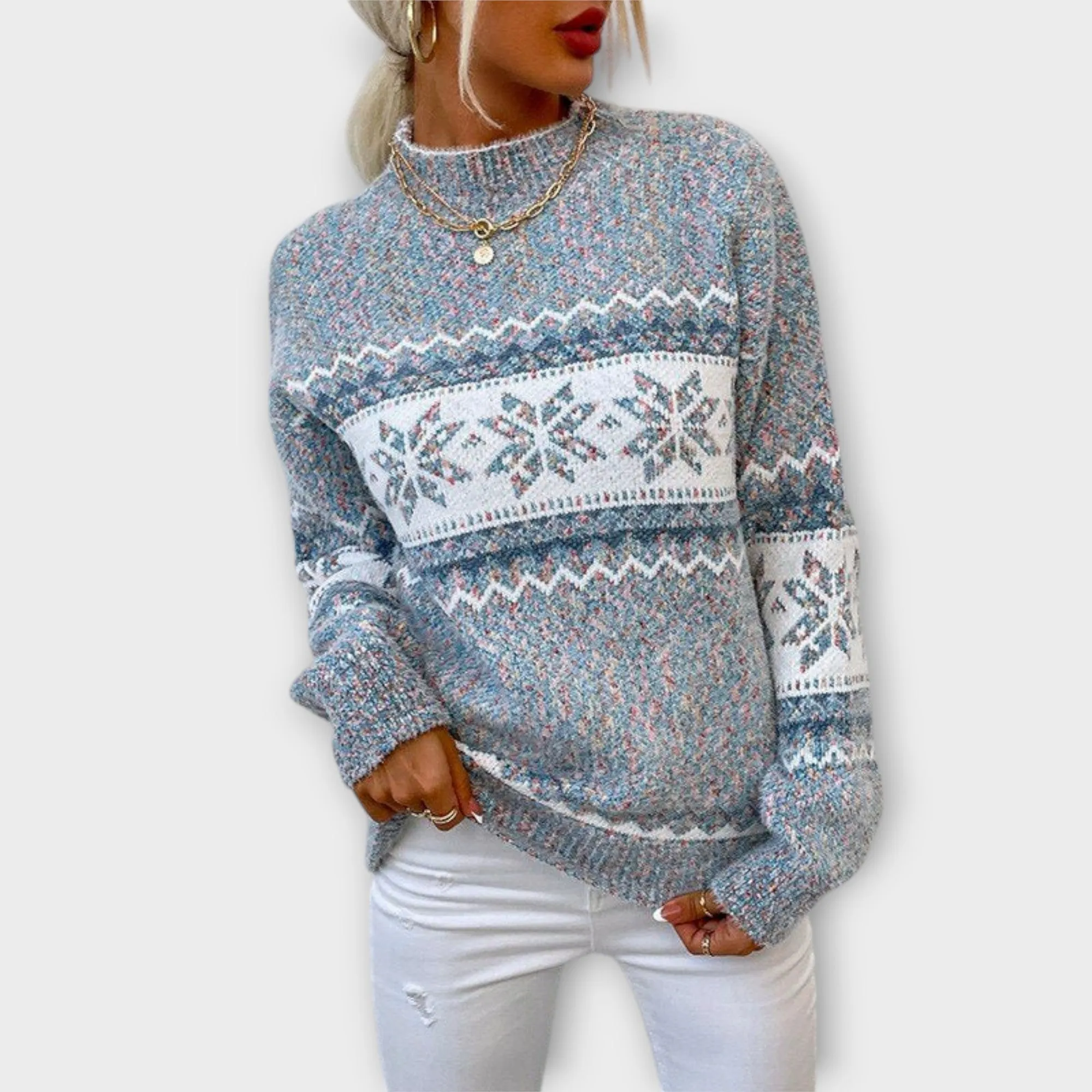 Bridget Fair-Isle Knit Sweater