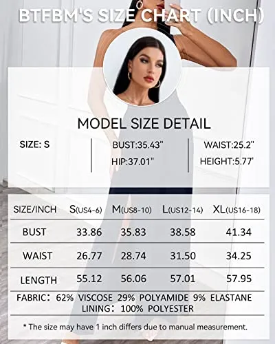 BTFBM Women's One Shoulder Cutout Sleeveless Maxi Dresses Side High Split Elegant Formal Prom Bodycon Party Cocktail Dress(Solid Navy, Medium)