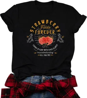 Cash Graphic Shirt Tees Women Vintage Country Music T-Shirt Casual Band Music Lovers Top Tee