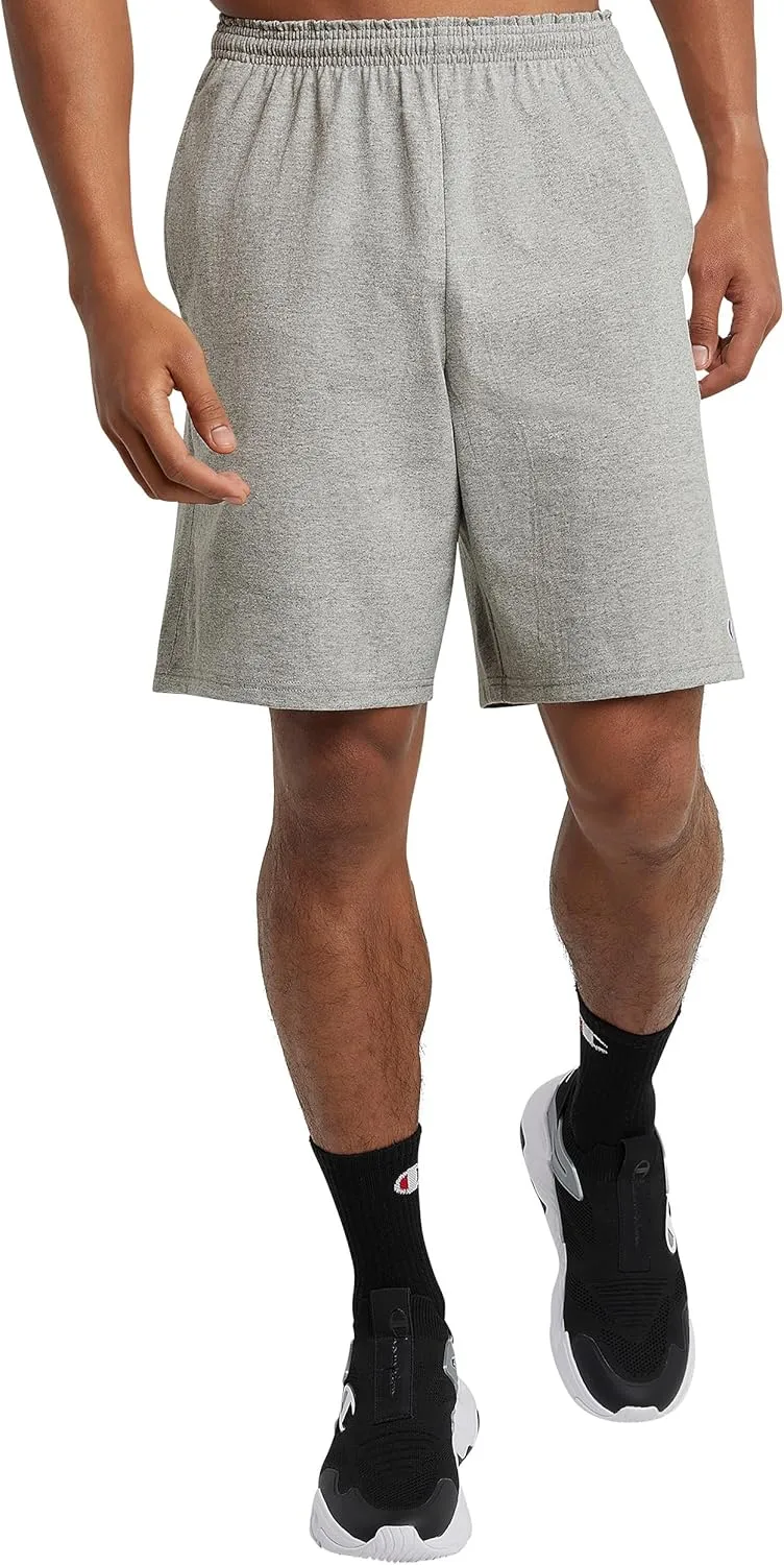 Champion Men's Lightweight Lounge Casual Jersey Knit Weekend Shorts (Reg. or Big & Tall)