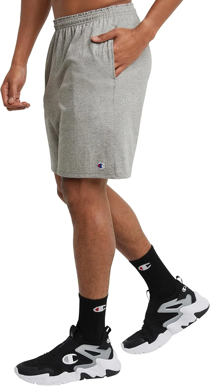 Champion Men's Lightweight Lounge Casual Jersey Knit Weekend Shorts (Reg. or Big & Tall)