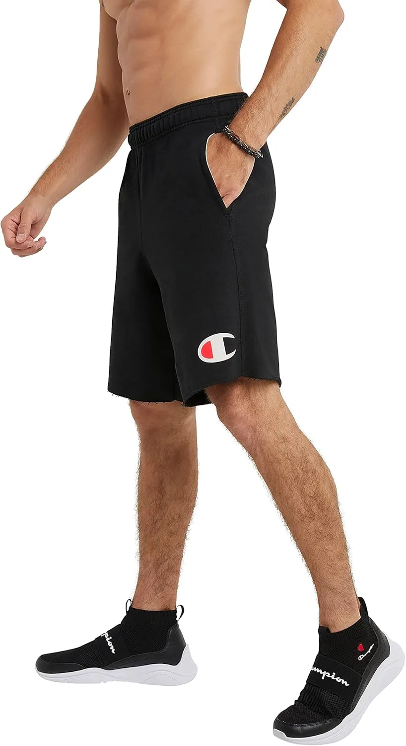 Champion Men's Lightweight Lounge Casual Jersey Knit Weekend Shorts (Reg. or Big & Tall)