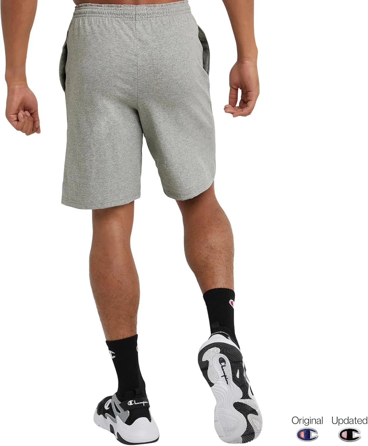 Champion Men's Lightweight Lounge Casual Jersey Knit Weekend Shorts (Reg. or Big & Tall)