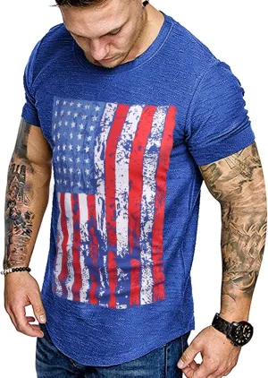 COOFANDY Men Muscle Workout T Shirt Gym Bodybuilding Active Short Sleeve Tee Top Black