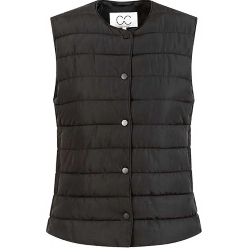 Coster Copenhagen Asta Quilted Vest Black