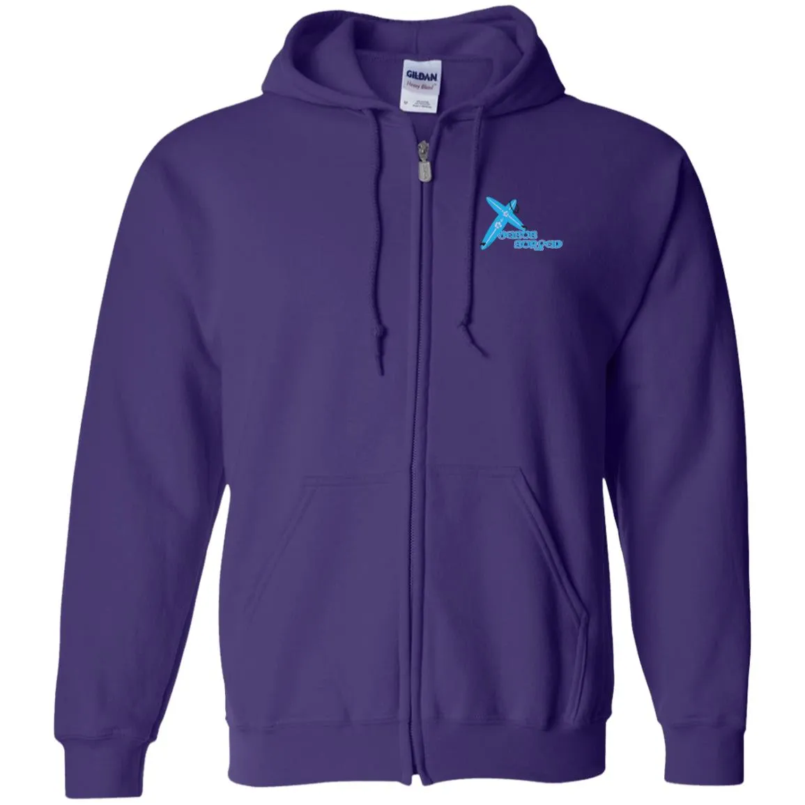 Crossboards - Men/Women Unisex Full Zip Hoodies