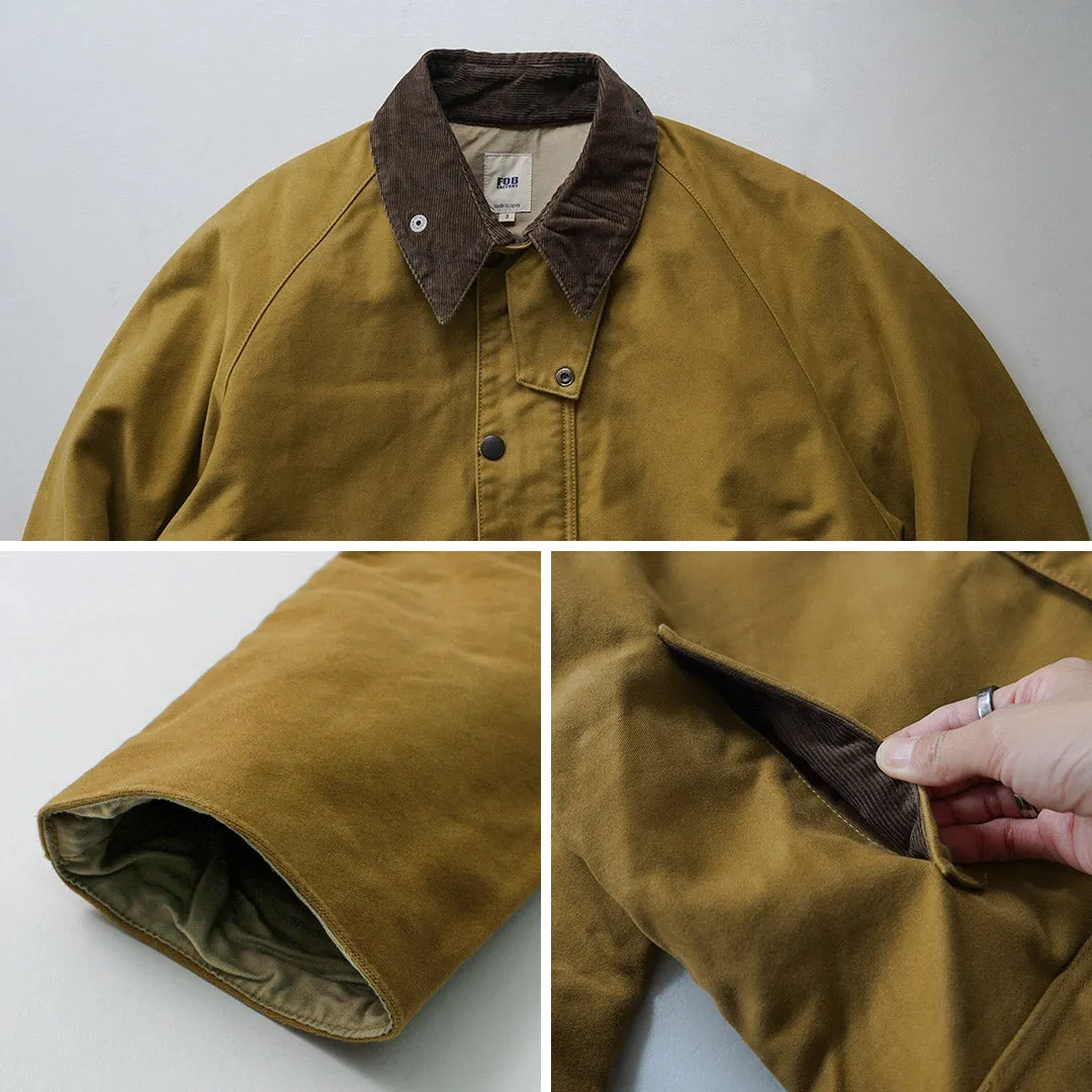 FOB FACTORY / F2361 Moleskin Riding Jacket