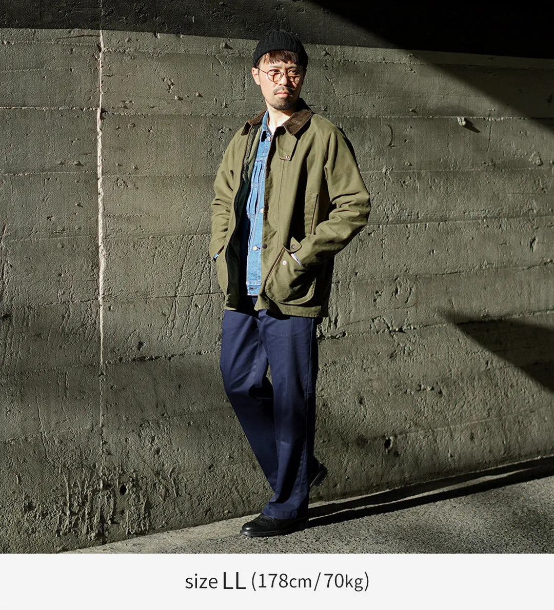 FOB FACTORY / F2361 Moleskin Riding Jacket