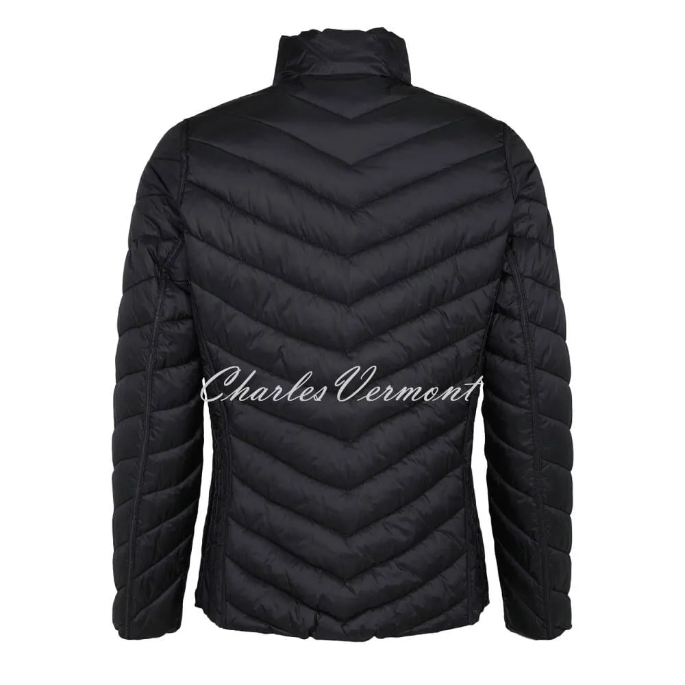 Frandsen Lightly Padded Reversible Jacket - Style 526-588-9090 (Black / Grey)
