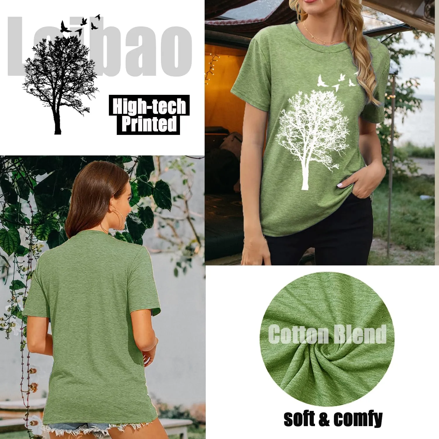 Funny Graphic Women Skinny Pine Tree Shirt Summer Hiking Camping Athletic Tees Nature Casual Comfy Clothes