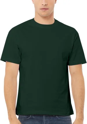Go2 Men's Heavyweight Cotton Short Sleeve T-Shirt, Made in USA