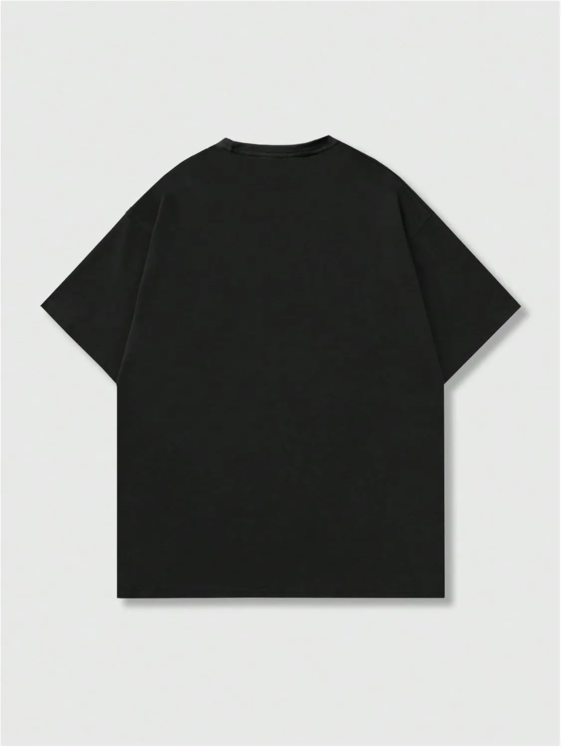 GORGLITTER Men's Graphic Tee Oversized Crewneck Short Sleeve Y2K T Shirt