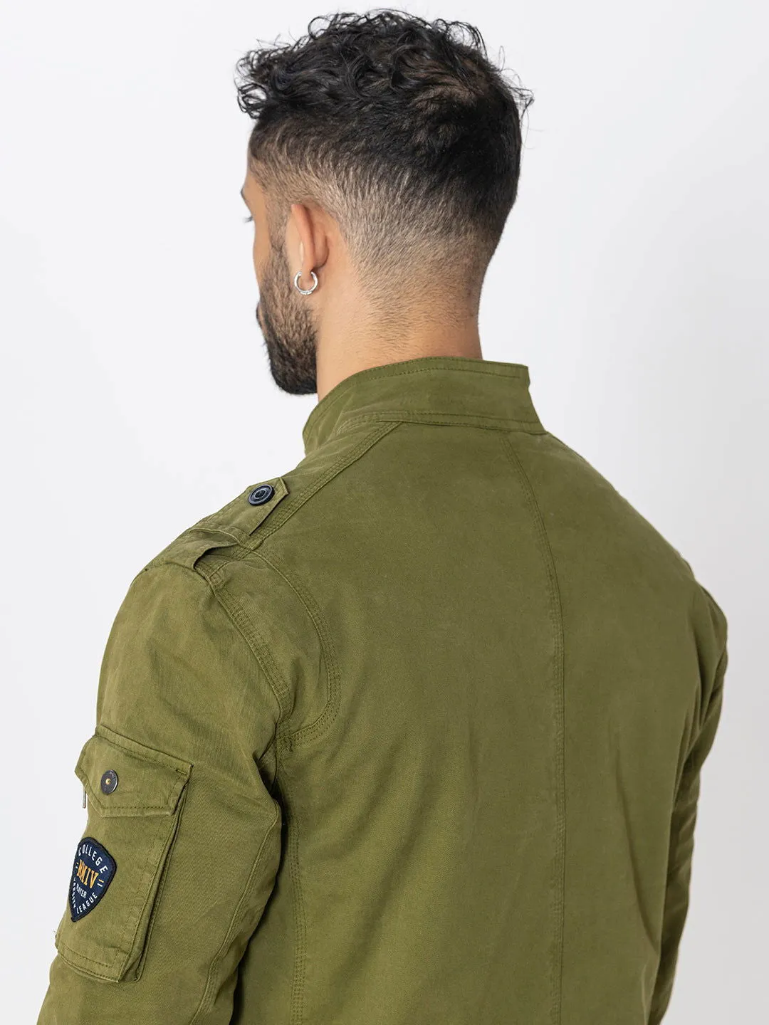 GREEN UTILITY JACKET