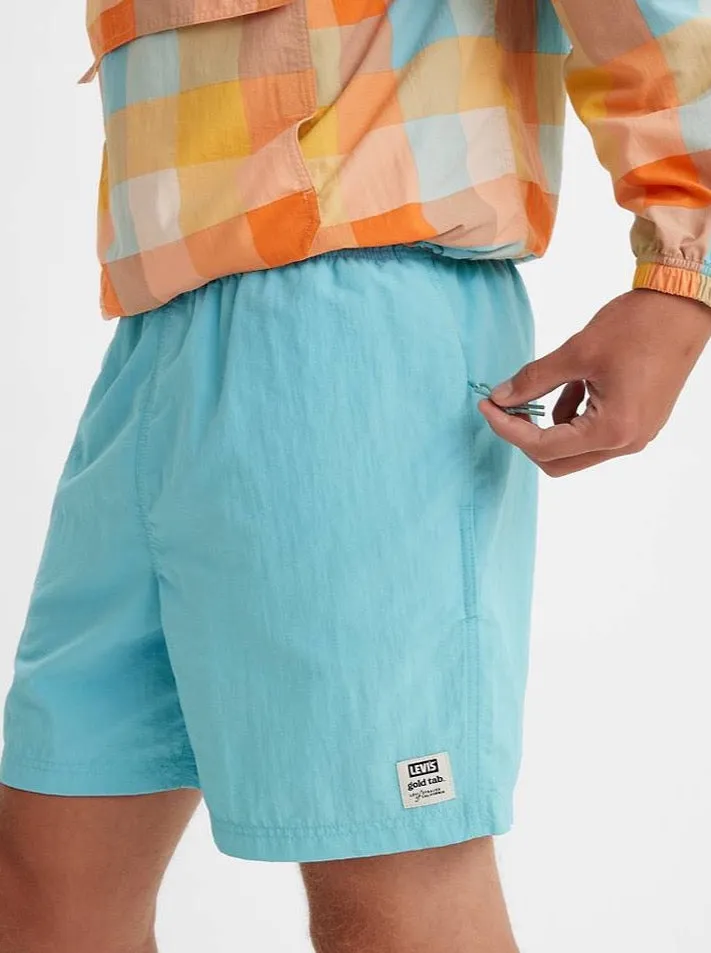 GT WARM UP SHORT | BLUE WHITE