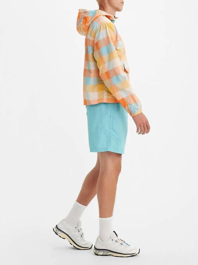GT WARM UP SHORT | BLUE WHITE