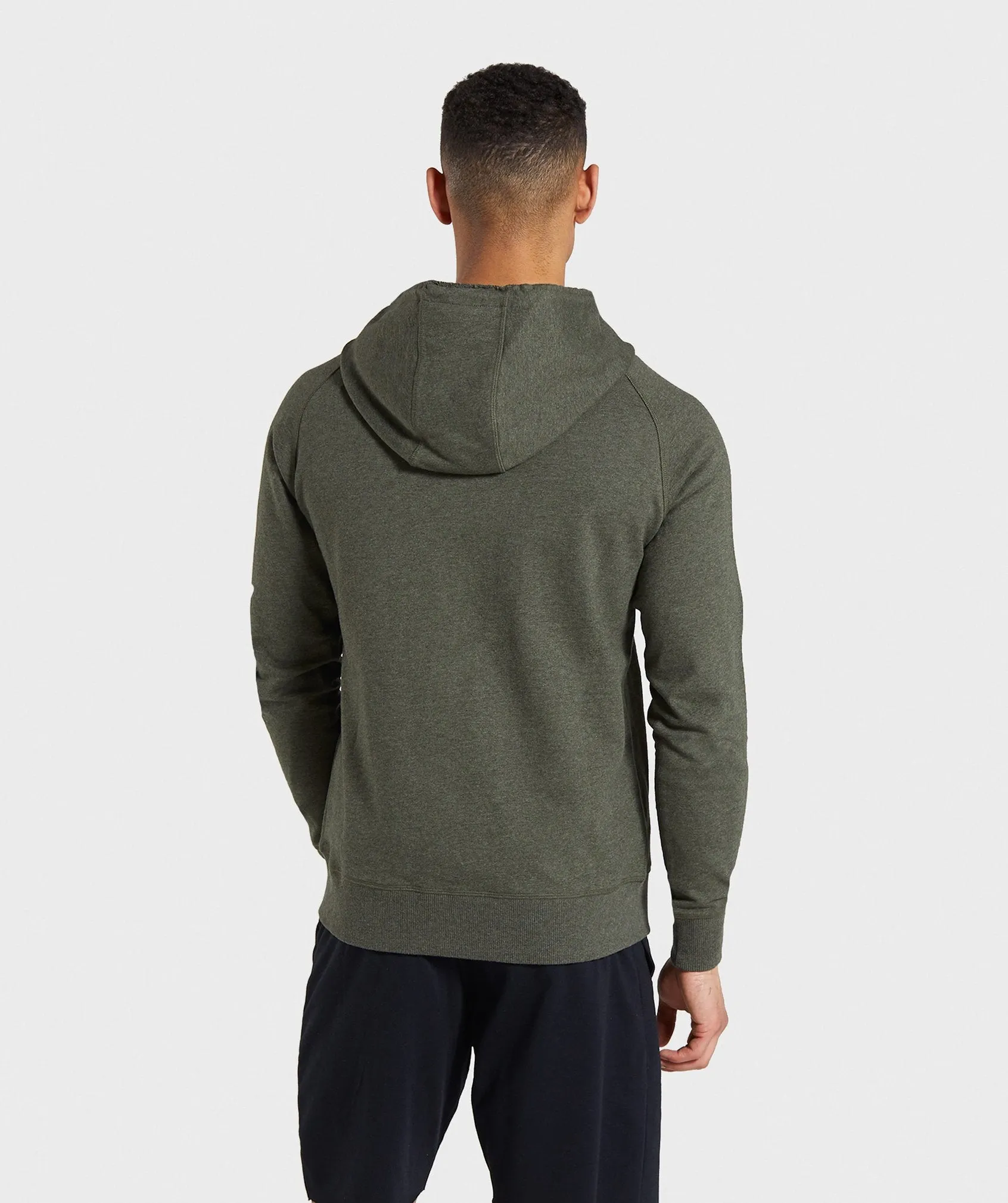 Gymshark Legacy Plus Zip Hoodie - Green