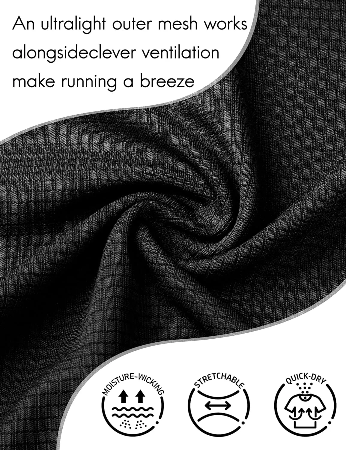 Haimont Men's Athletic Short Sleeve T Shirts Moisture Wicking Breathable Running Workout Gym Active Tee, Crew Neck
