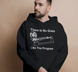 Hoodie - No Gram Like Program - Black