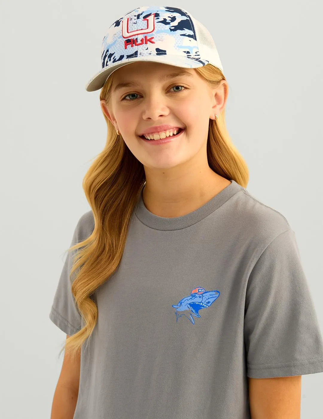 HUK Boys' Short Sleeve Performance Tee, Kids Fishing T-Shirt