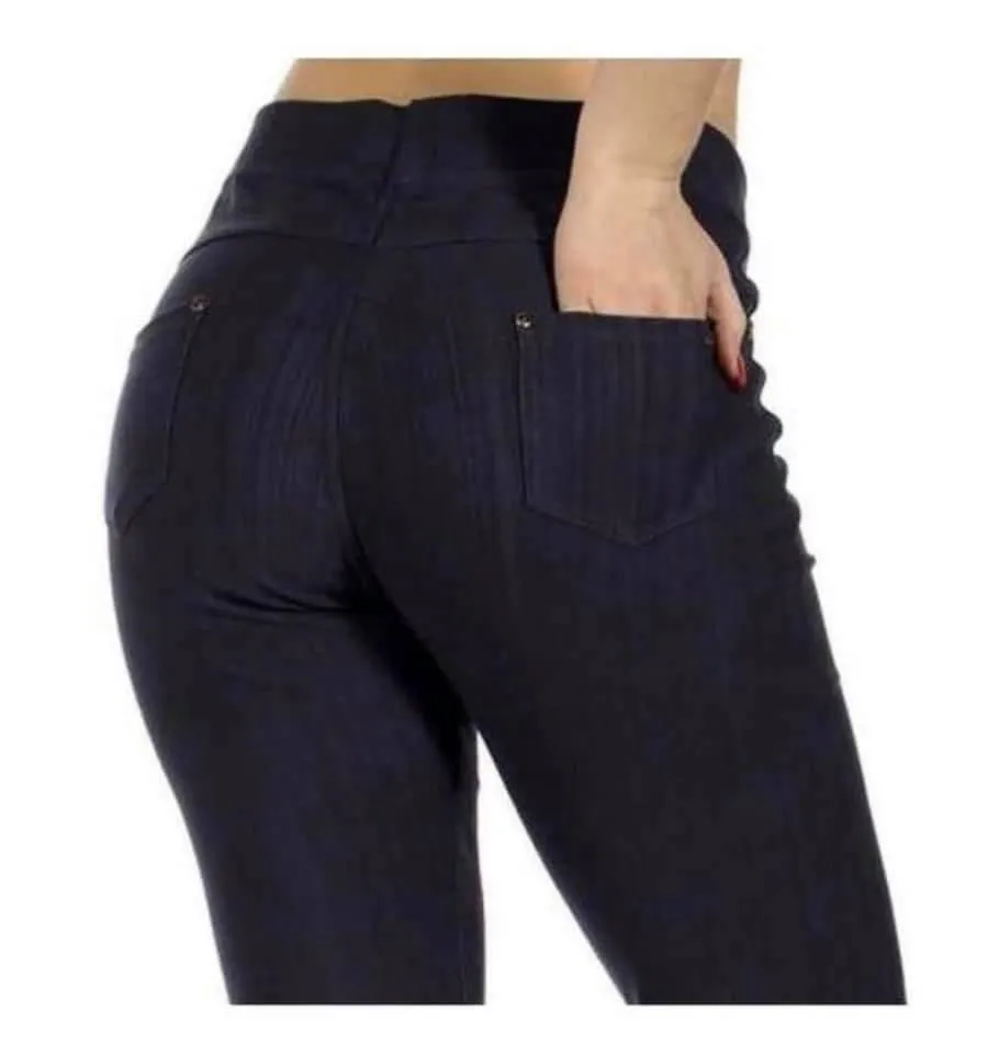 Knit Denim Jeggings