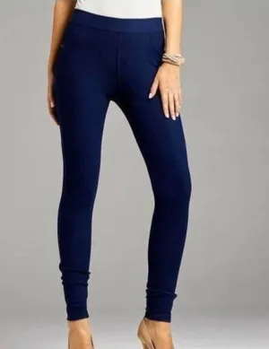 Knit Denim Jeggings