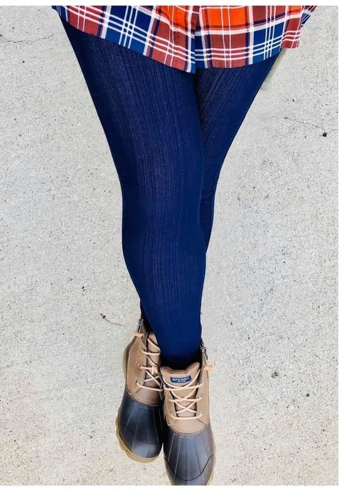 Knit Denim Jeggings