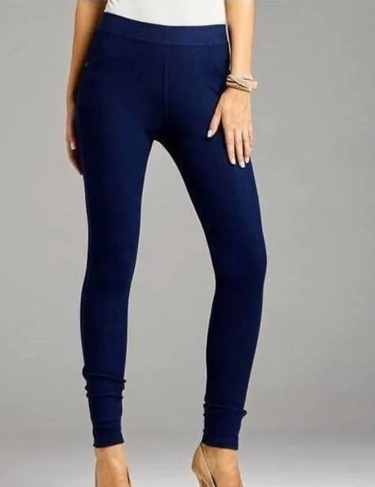 Knit Denim Jeggings