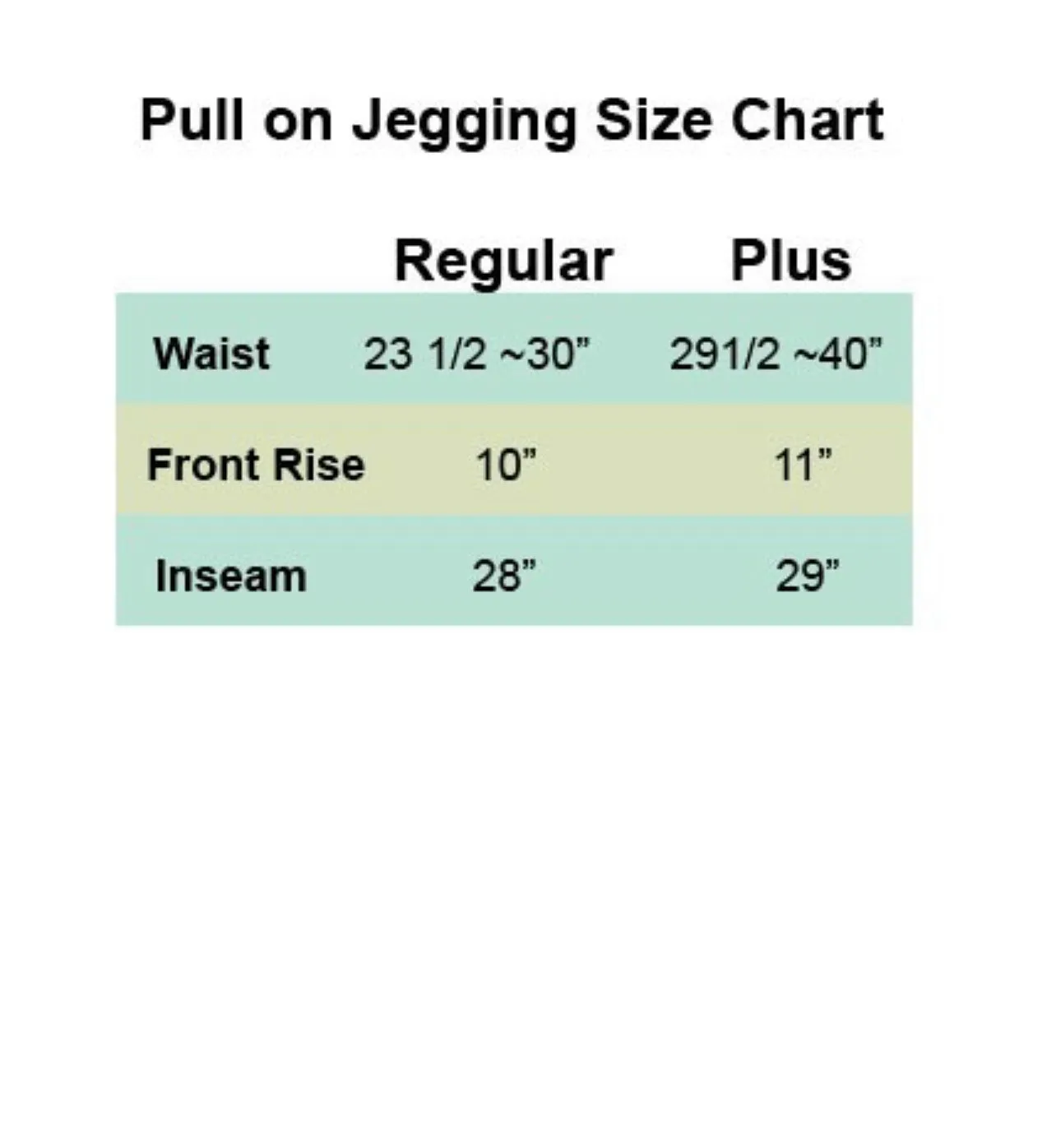 Knit Denim Jeggings