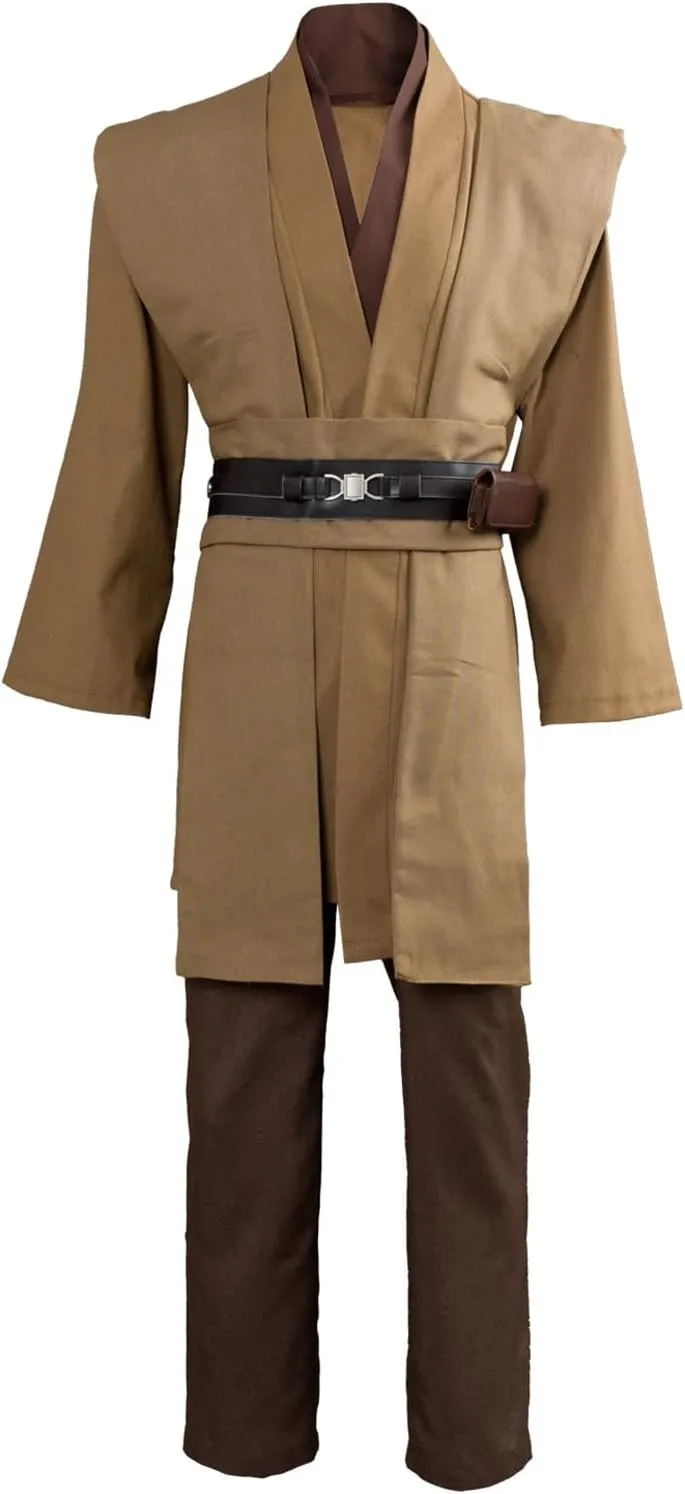 Laku Tunic Costume Men's Tunic Hooded Robe Full Set Halloween Cosplay Costume Cloak Set