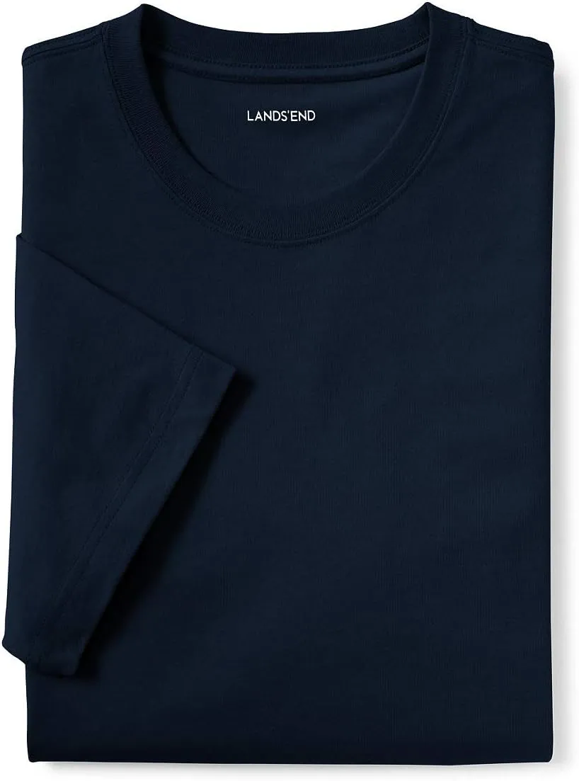 Lands' End Men's Super-T Short Sleeve T-Shirt