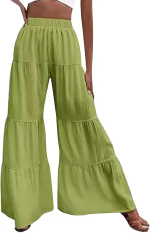 Linen Clothing for Women Linen s Cake Skirt Trousers Women's Trousers Linen Blend Pants