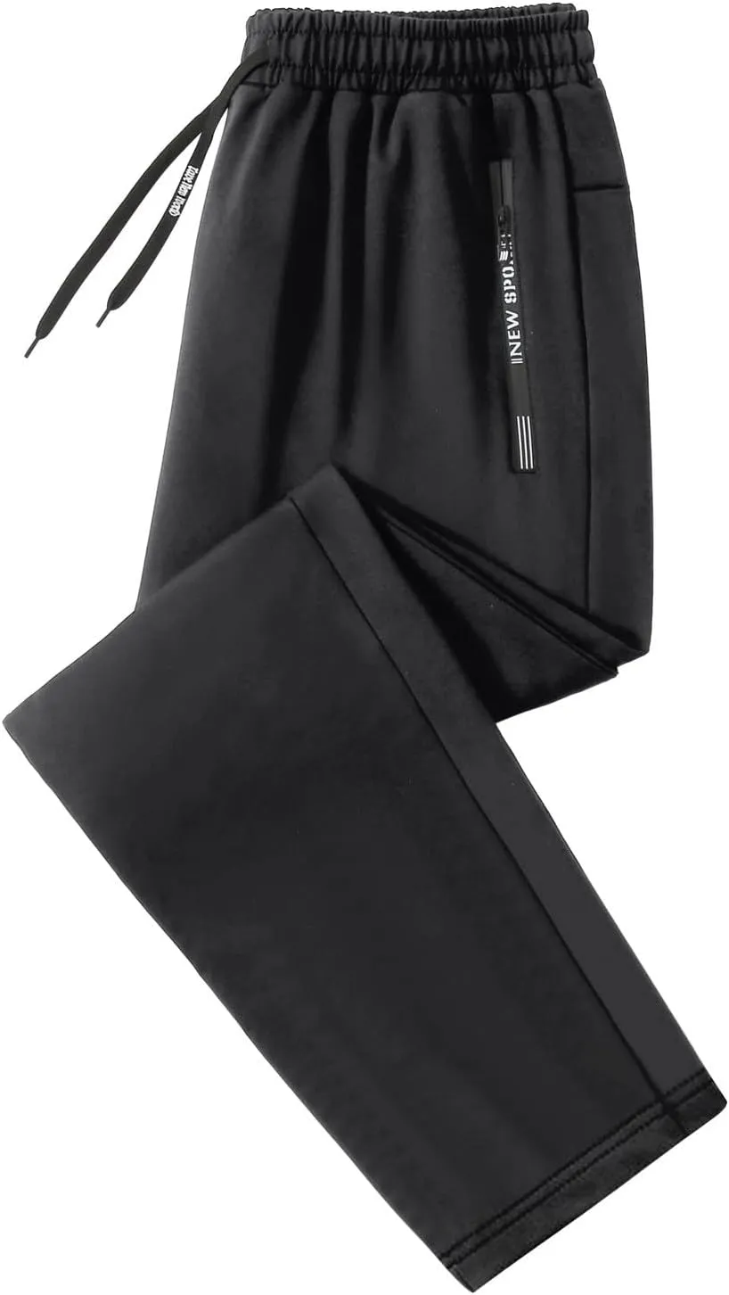 Linen Cropped Trousers for Women Trendy All Seasons Sports Pants Wide Leg with Pockets Casual Linen Joggers for Women