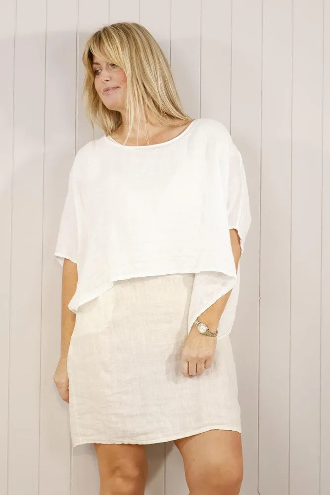 Linen Layering Top